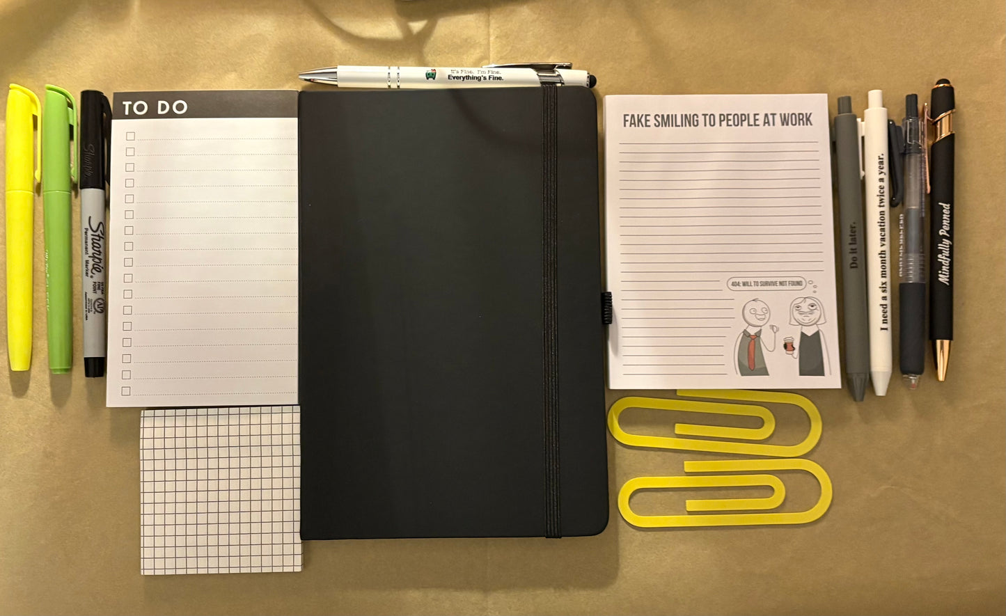 Snarky Stationery Set