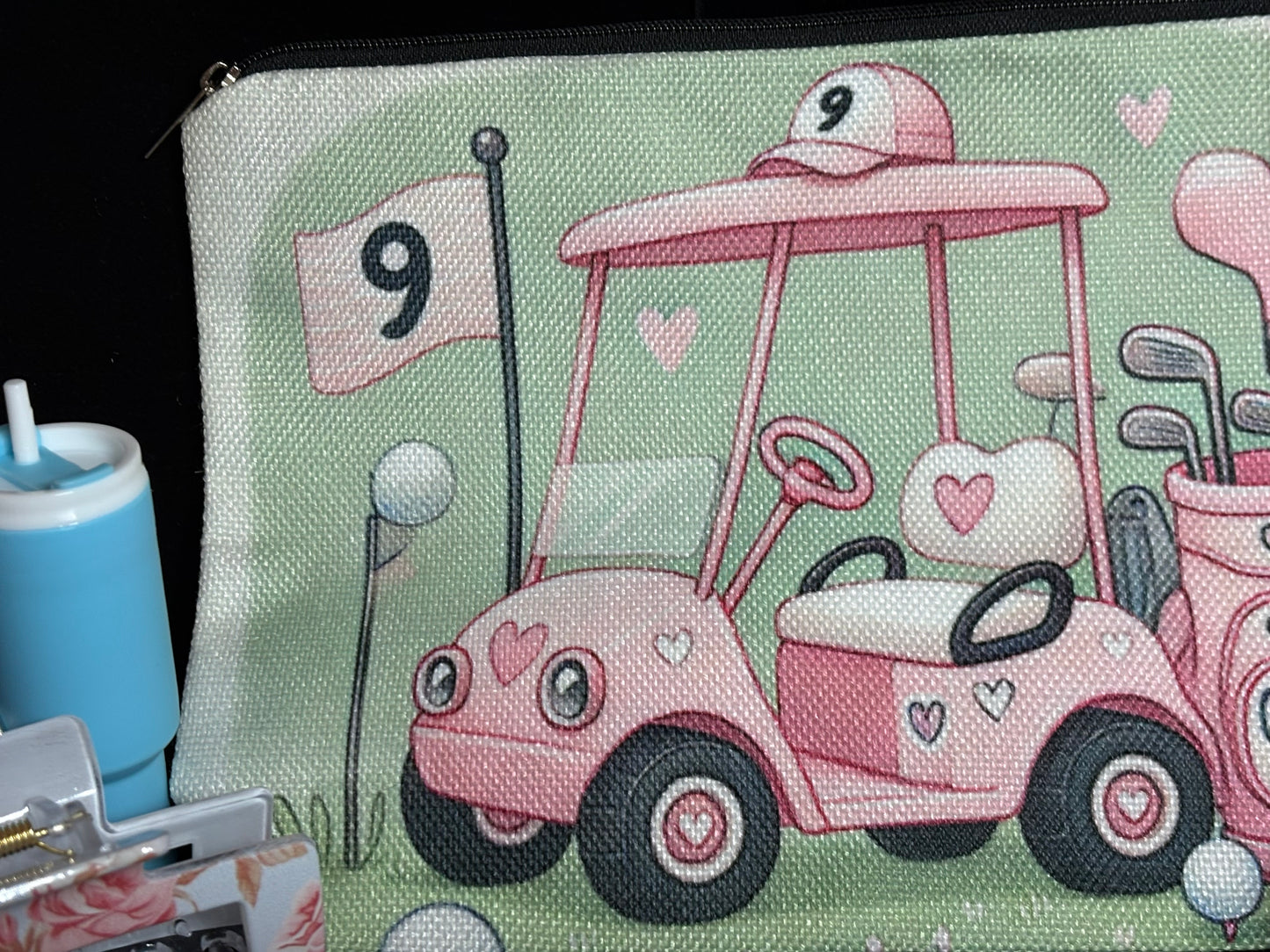 Golf Gift Set in Pink and Blue