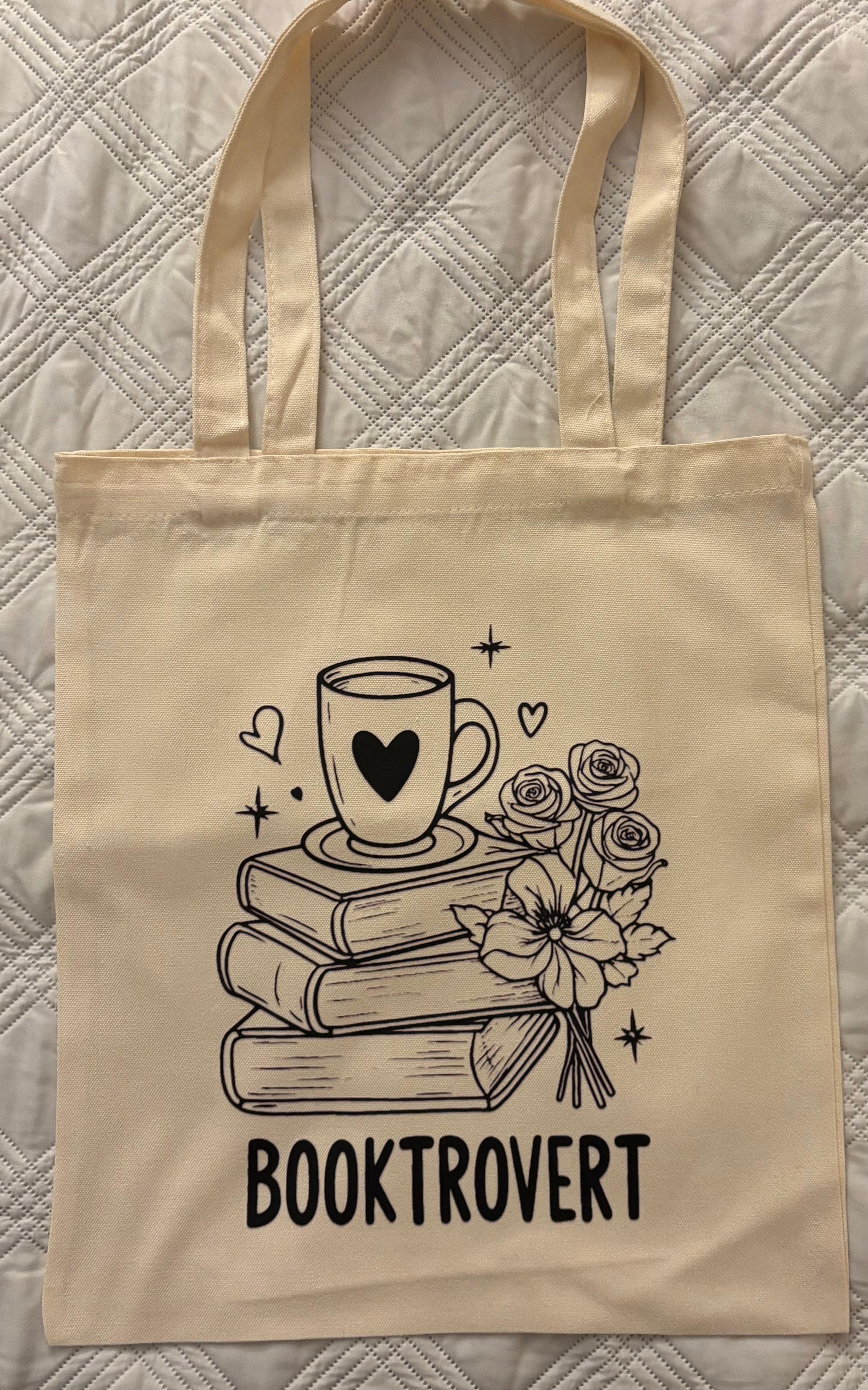 Bookish Canvas Tote Bag