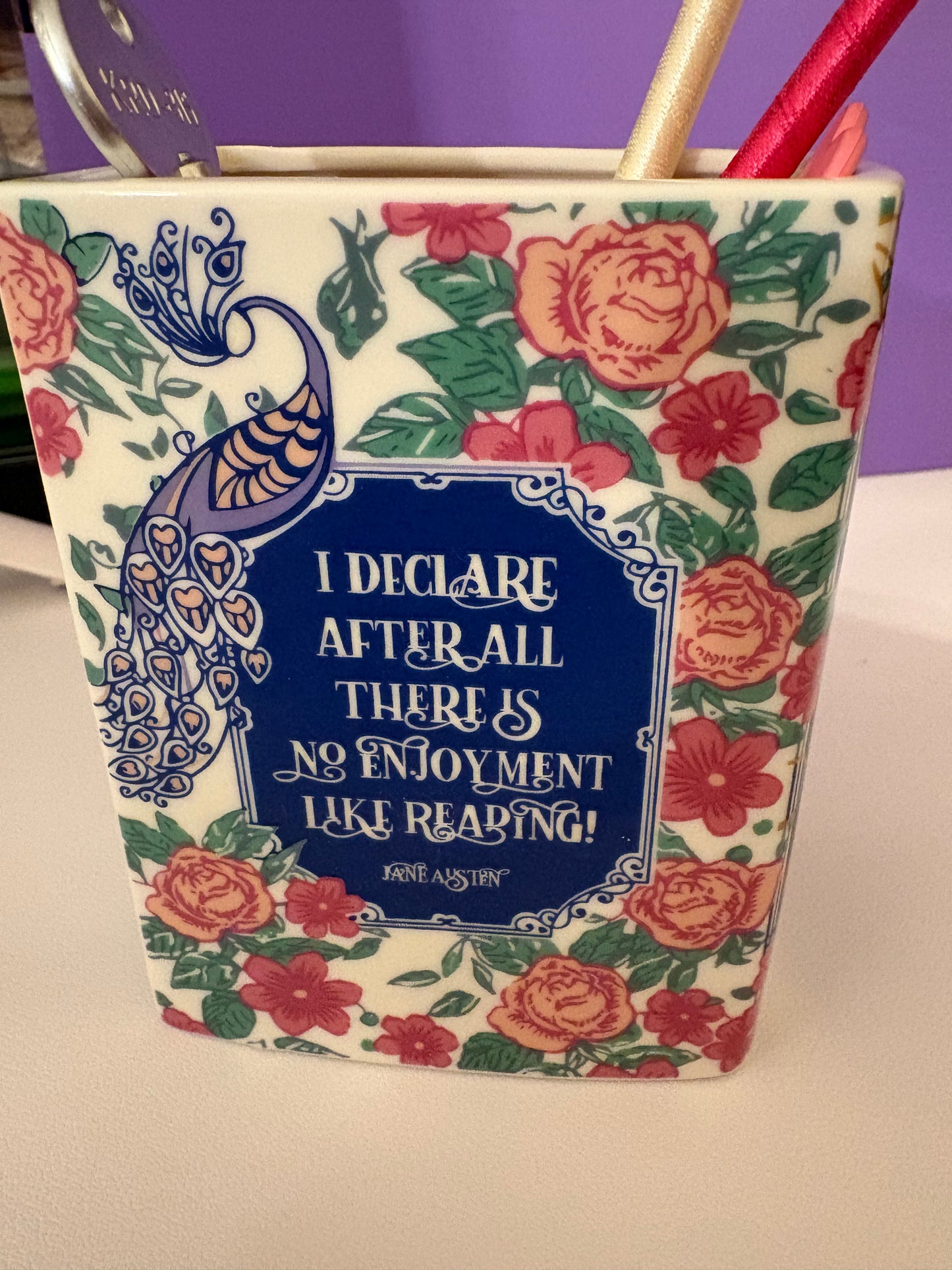 Bookish Vase