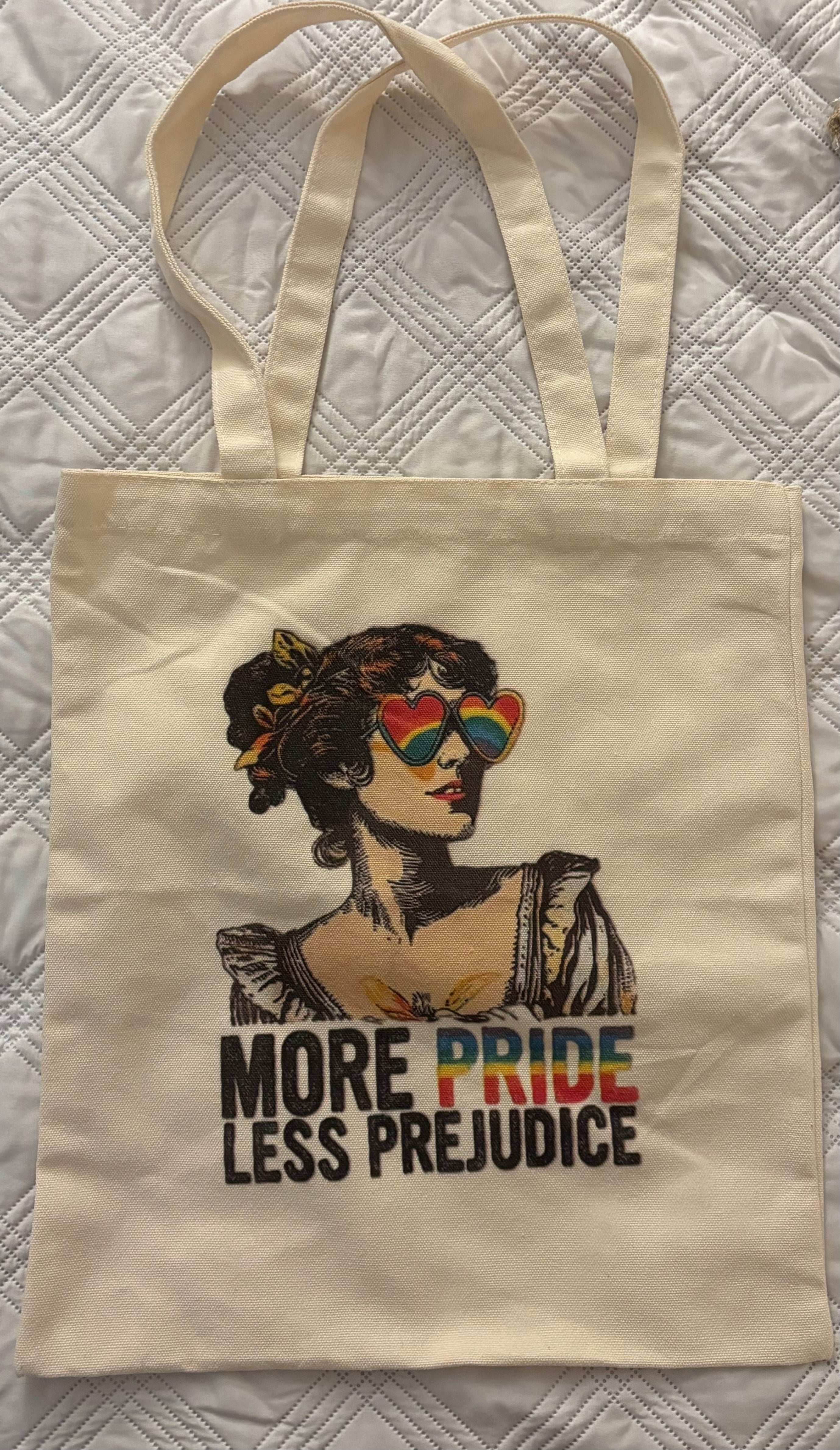 More Pride Less Prejudice Tote Bag