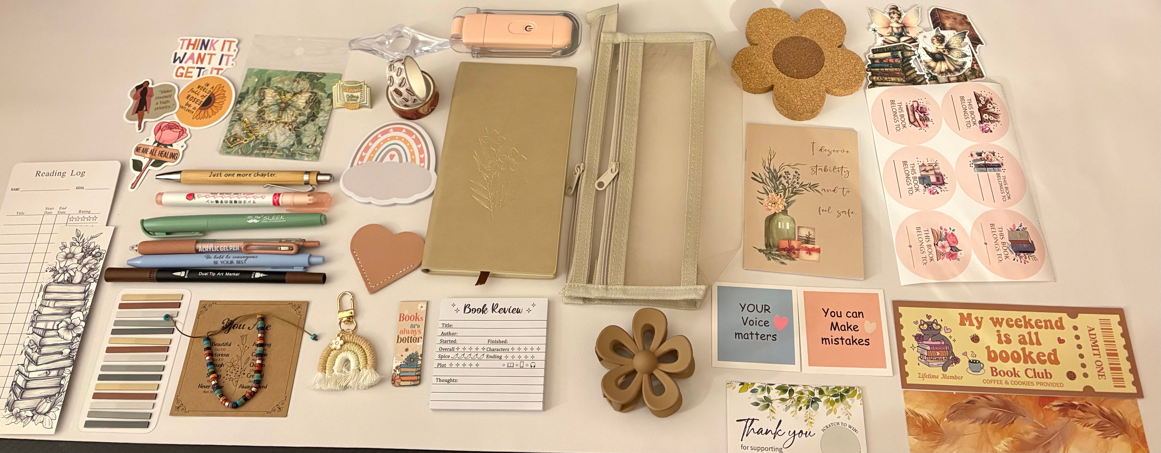 Boho Calm Bookish Bundle