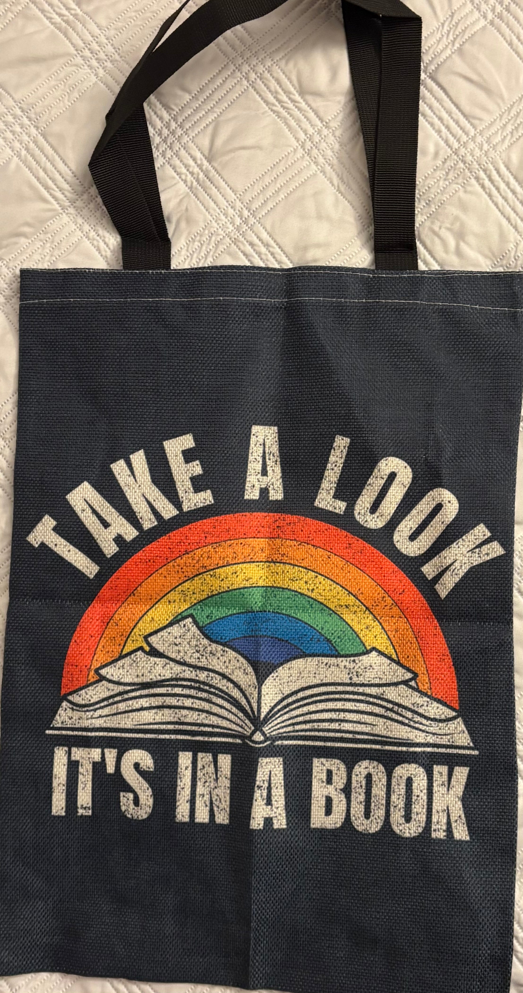 Bookish Canvas Tote Bag