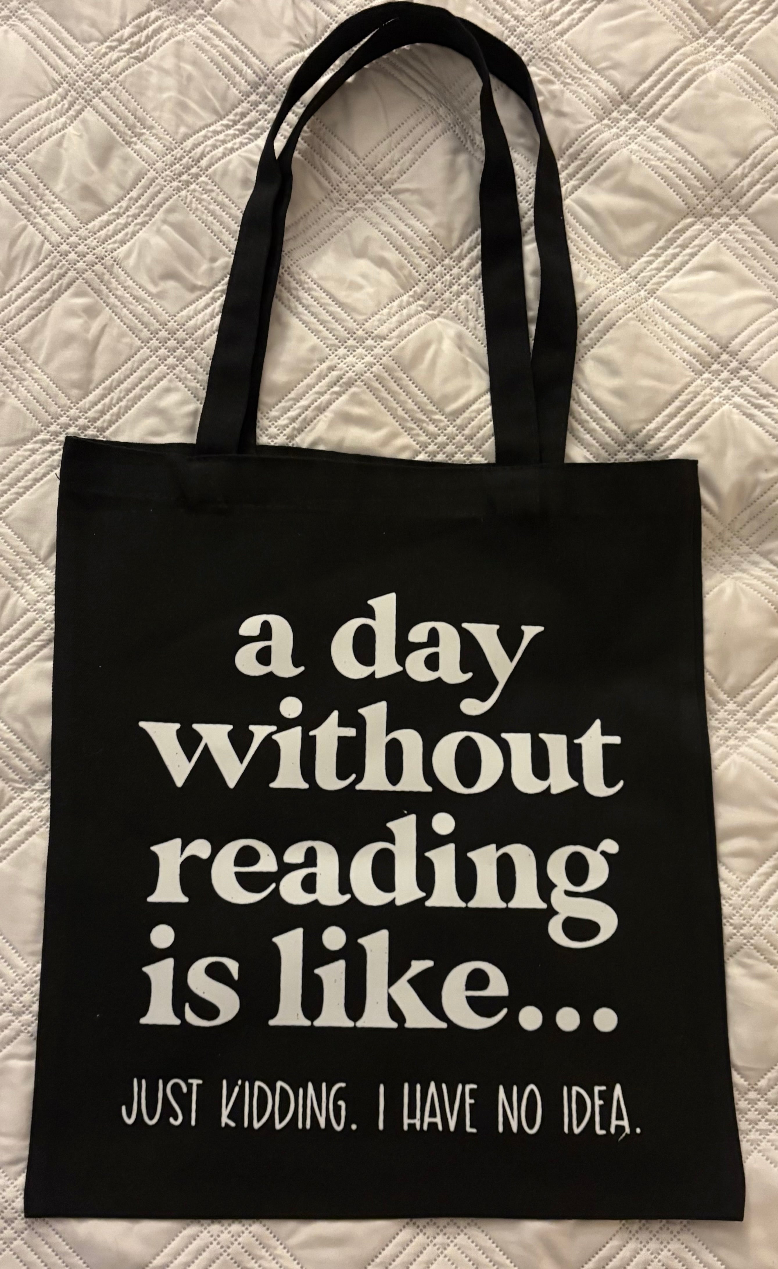Bookish Canvas Tote Bag