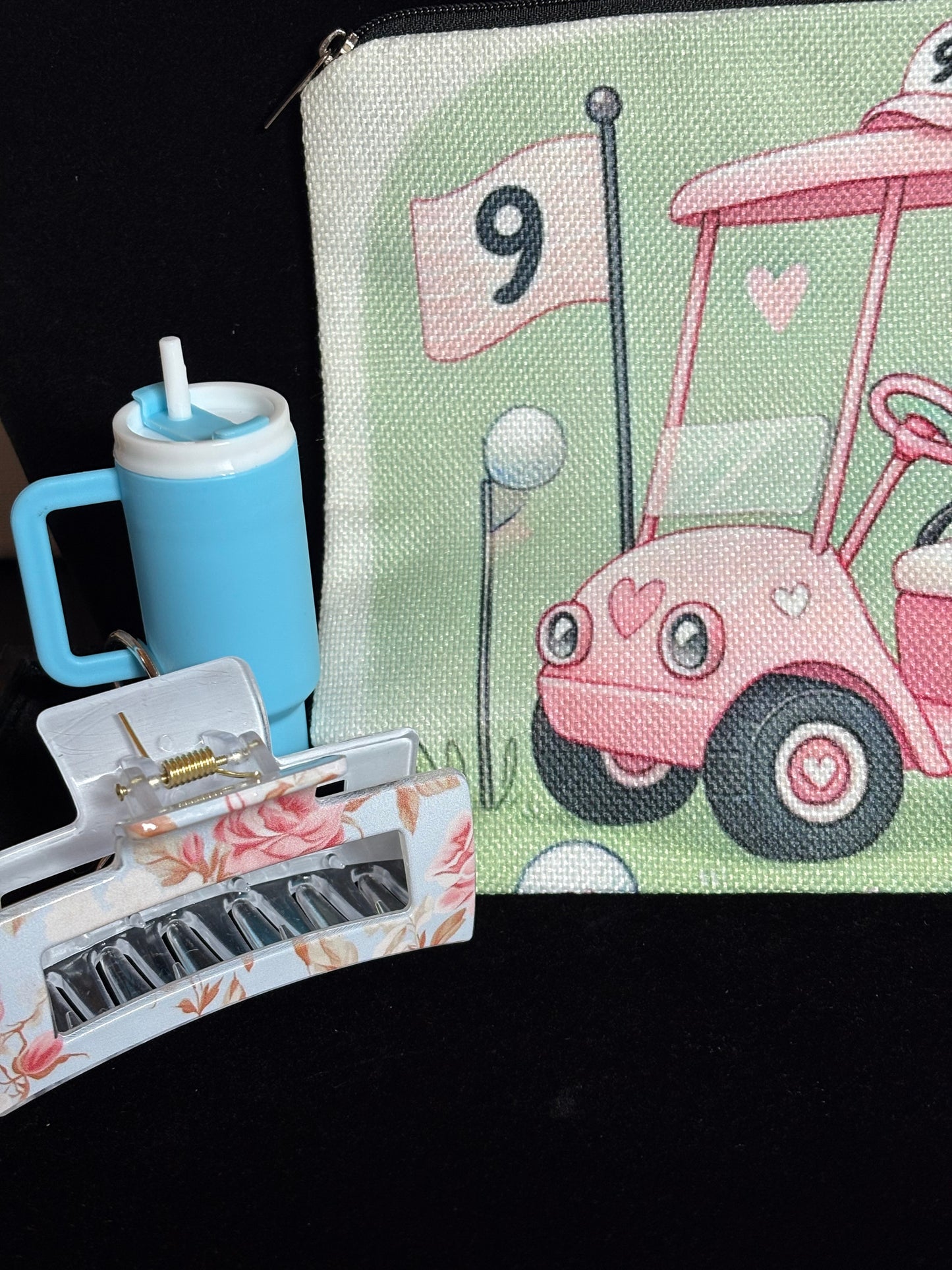 Golf Gift Set in Pink and Blue