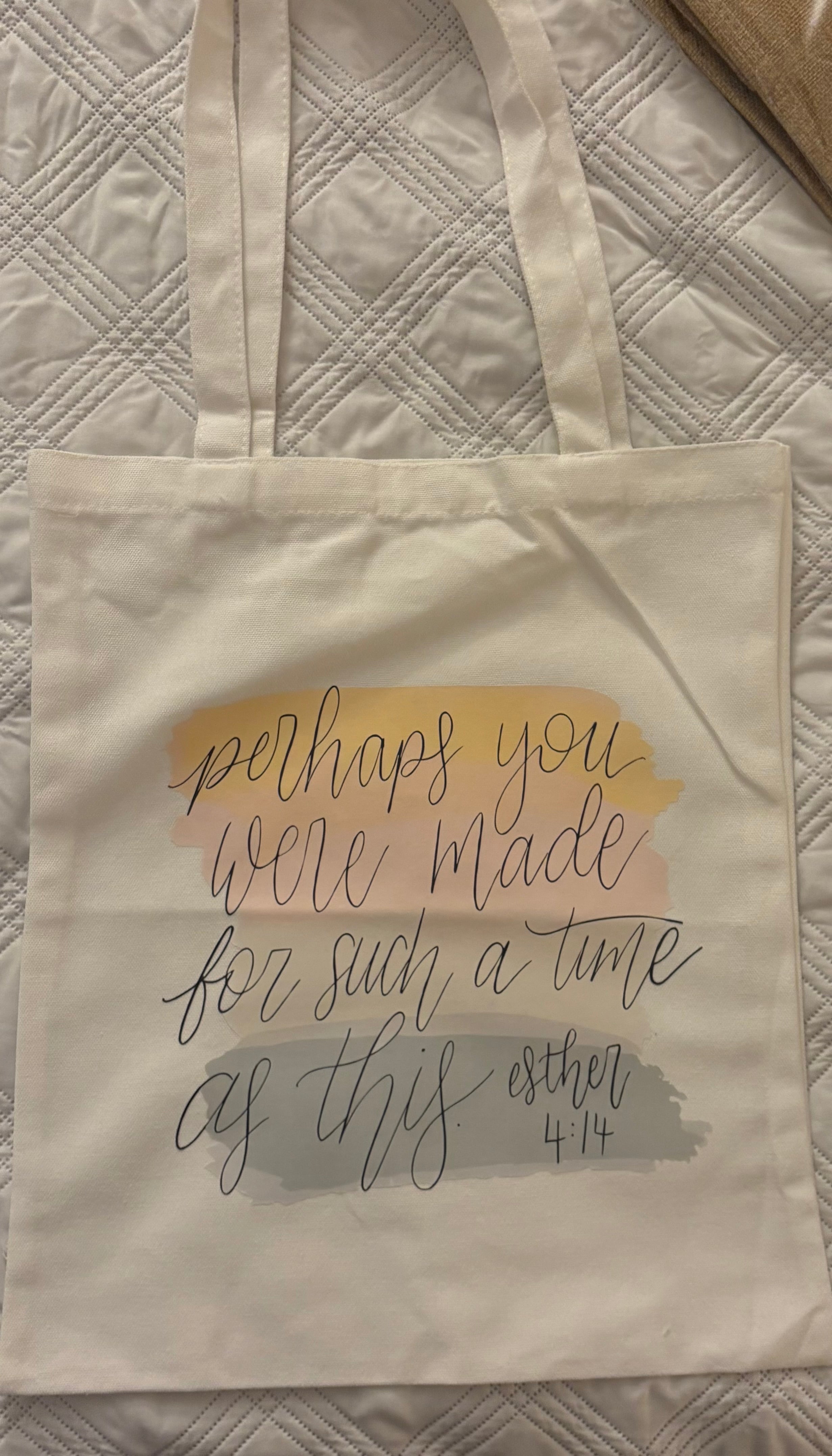 Inspirational Canvas Tote Bag